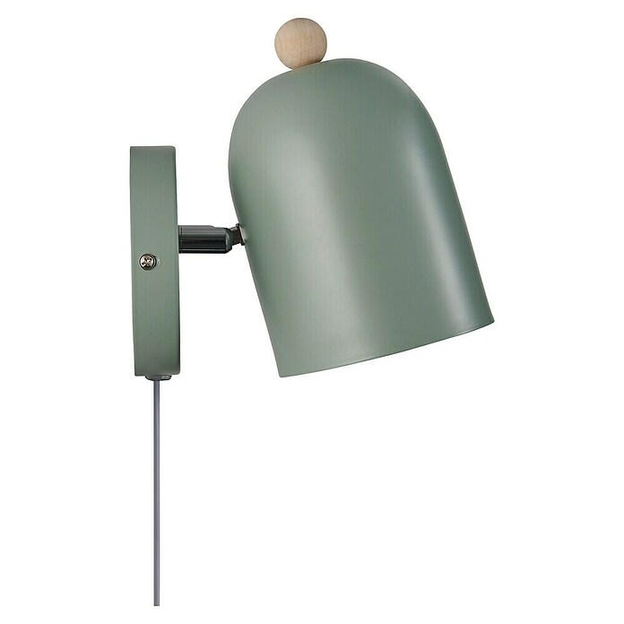 Nordlux Wandlamp Gaston (15 W, b x d x h: 11,5 x 19,5 x 19,5 cm, Groen, E27) | BAUHAUS