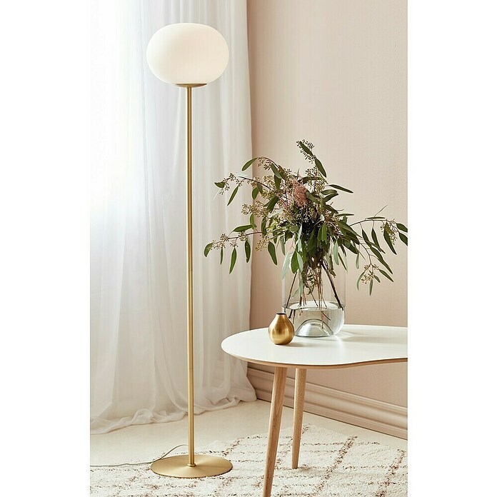 Nordlux Alton Vloerlamp (Hoogte: 150 cm, Messing, E27) | BAUHAUS