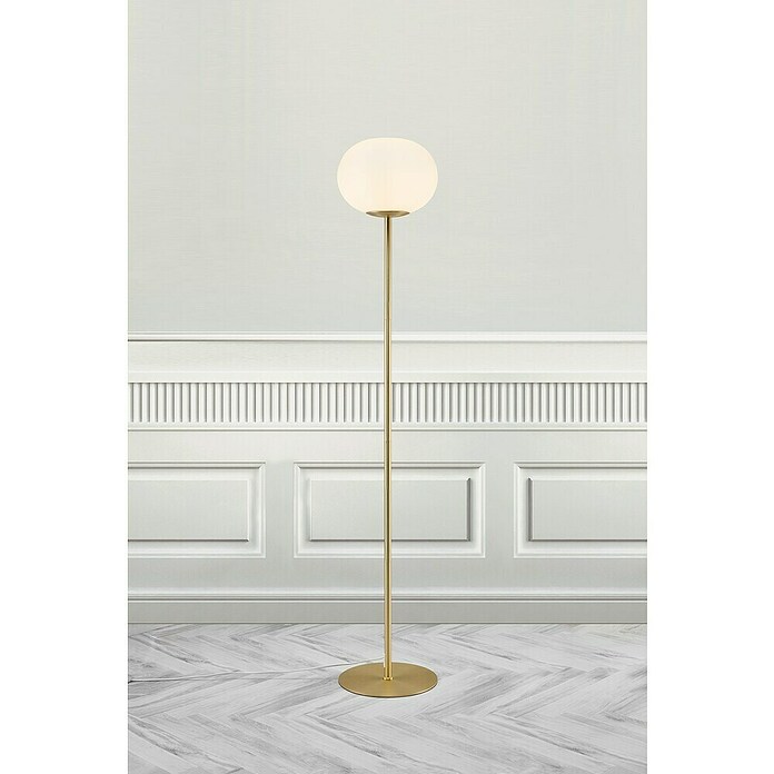 Nordlux Alton Vloerlamp (Hoogte: 150 cm, Messing, E27) | BAUHAUS