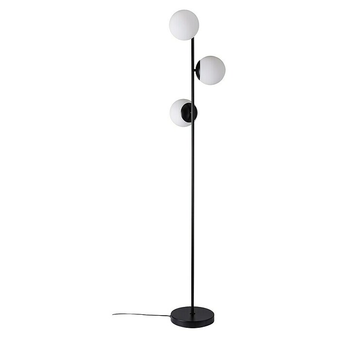 Nordlux Lilly Vloerlamp (Hoogte: 150 cm, Zwart, E14) | BAUHAUS