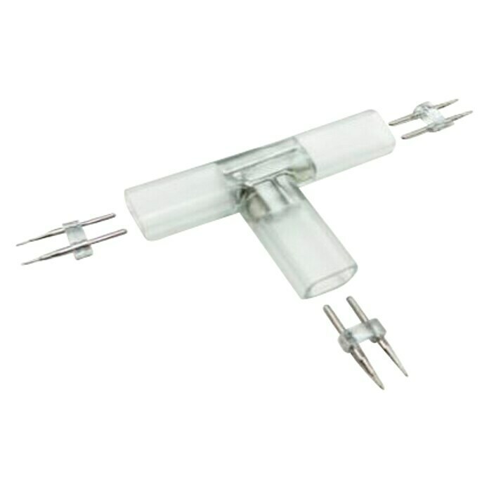 Alverlamp Conector en T para tiras LED 2835 (L x An: 7 x 4,5 cm, PVC)