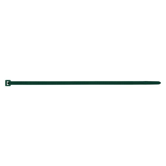 Index Bridas para cables de Nylon (Verde, L x An: 200 x 3,6 mm, 100 uds.)