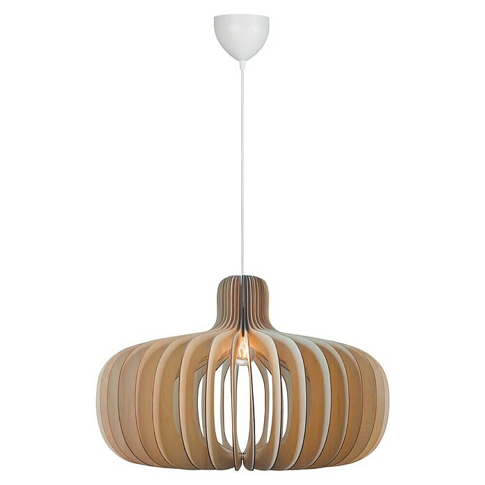 Nordlux Hanglamp Hazo (l x b x h: 65,5 x 65,5 x 43 cm, Natuur, E27) | BAUHAUS