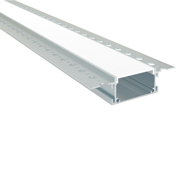 LED profil ugradbeni  (D x Š x V: 2.000 x 74,85 x 15,9 mm, Aluminij) | BAUHAUS
