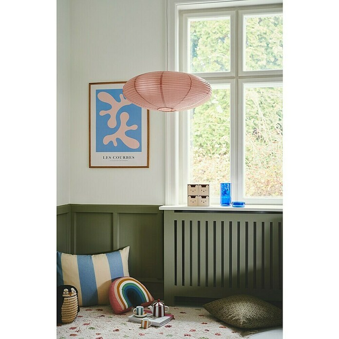 Nordlux Lampenkap Villo (l x b x h: 60 x 60 x 25 cm, Roze) | BAUHAUS