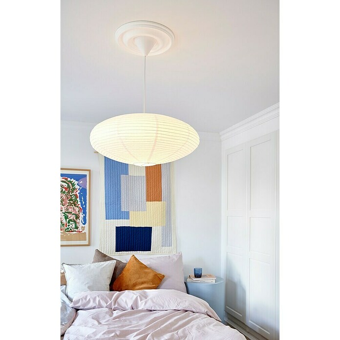 Nordlux Lampenkap Villo (l x b x h: 60 x 60 x 25 cm, Wit) | BAUHAUS
