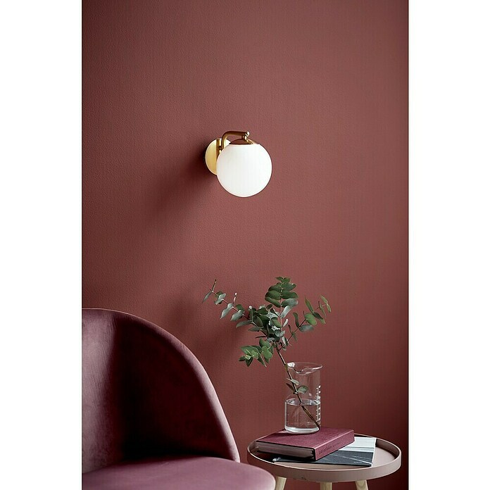 Nordlux Wandlamp Grant (b x d x h: 14,5 x 20,7 x 16,4 cm, Messing, E14) | BAUHAUS