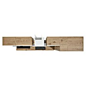 BAUHAUS Composición de cocina Marleen (Ancho: 310 cm, Blanco, Color del cuerpo: Marrón, Con electrodomésticos) | BAUHAUS