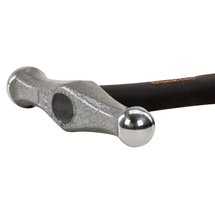 Picard Zimmermannshammer 174 FS - Gewicht Kopf: 375 g, Material Stiel: Eschenholz, Breite: 145 mm - Kugelhammer: Ein vielseitiges Werkzeug mit zwei unterschiedlich geformten Schlagflächen für diverse Anwendungen in der Werkstatt.