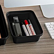 Sunware Sigma home Opbergbox Pencil (l x b x h: 18,8 x 14,7 x 6 cm, Kunststof, Zwart) | BAUHAUS