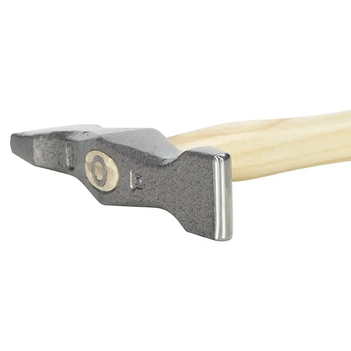 Picard Zimmermannshammer 175 1/2 ES - Gewicht Kopf: 375 g, Material Stiel: Eschenholz, Breite: 135 mm - Nahaufnahme eines robusten Schlosserhammers mit hellem Holzgriff, ideal für präzise Arbeiten und langlebige Leistung in Werkstatt und Handwerk.