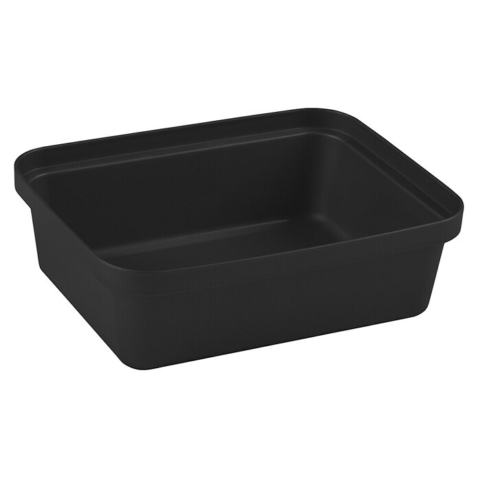 Sunware Sigma home Opbergbox Pencil (l x b x h: 18,8 x 14,7 x 6 cm, Kunststof, Zwart) | BAUHAUS