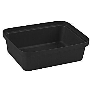 Sunware Sigma home Opbergbox Pencil (l x b x h: 18,8 x 14,7 x 6 cm, Kunststof, Zwart)