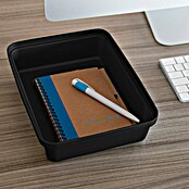 Sunware Sigma home Opbergbox Pencil (l x b x h: 25,2 x 19,1 x 6,2 cm, Kunststof, Zwart) | BAUHAUS