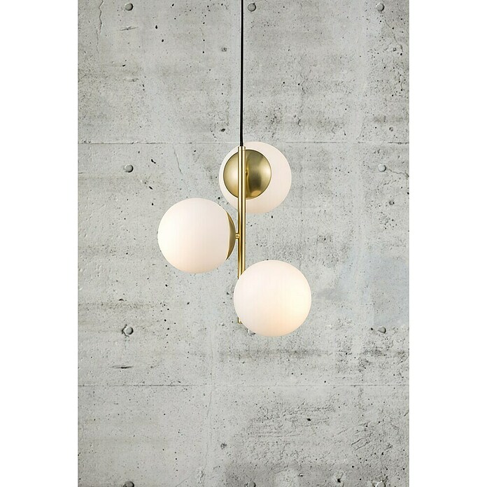 Nordlux Lilly Hanglamp (Pendellengte: 200 cm, E14, Messing) | BAUHAUS