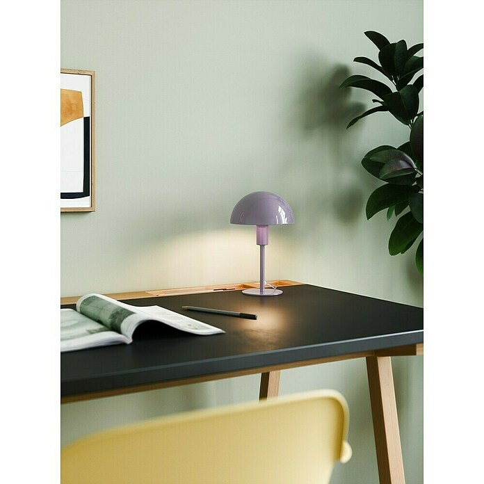 Nordlux Tafellamp Ellen mini (l x b x h: 16 x 16 x 25 cm, Paars, E14) | BAUHAUS