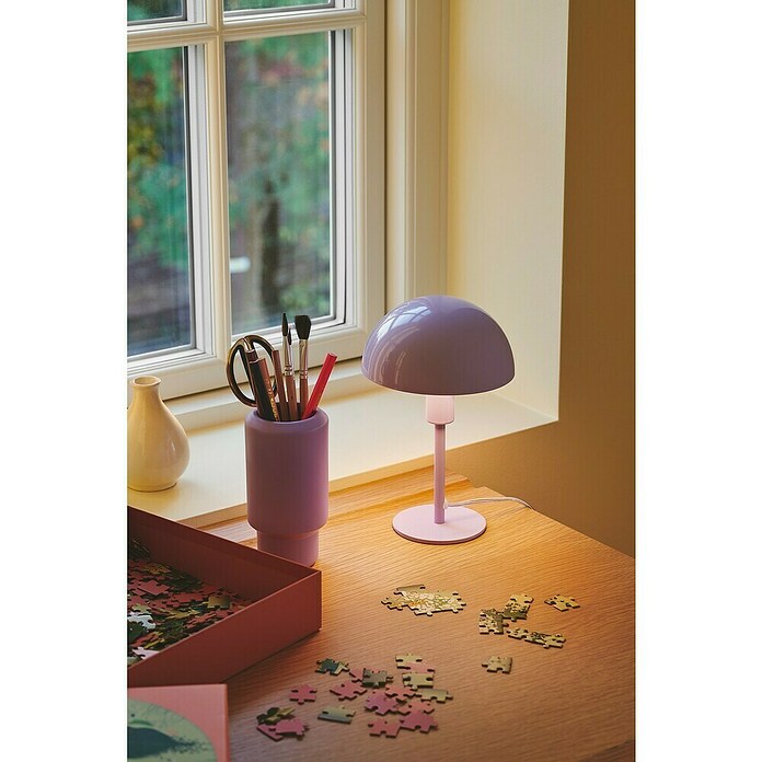 Nordlux Tafellamp Ellen mini (l x b x h: 16 x 16 x 25 cm, Paars, E14) | BAUHAUS
