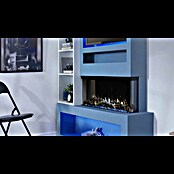 Charlton & Jenrick Chimenea eléctrica 4D i920E Slim (1.500 W, Negro, 8,1 x 92 x 34,2 cm) | BAUHAUS