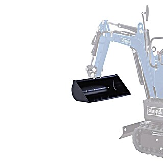 Scheppach Böschungslöffel (Passend für: Scheppach Mini-Bagger EXC815, L x B x H: 70 x 40,5 x 22 cm)