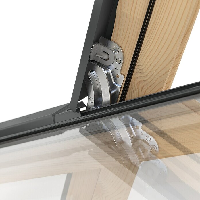 Solid Elements Ventana de techo de madera SolidThermo (55 x 78 cm) | BAUHAUS