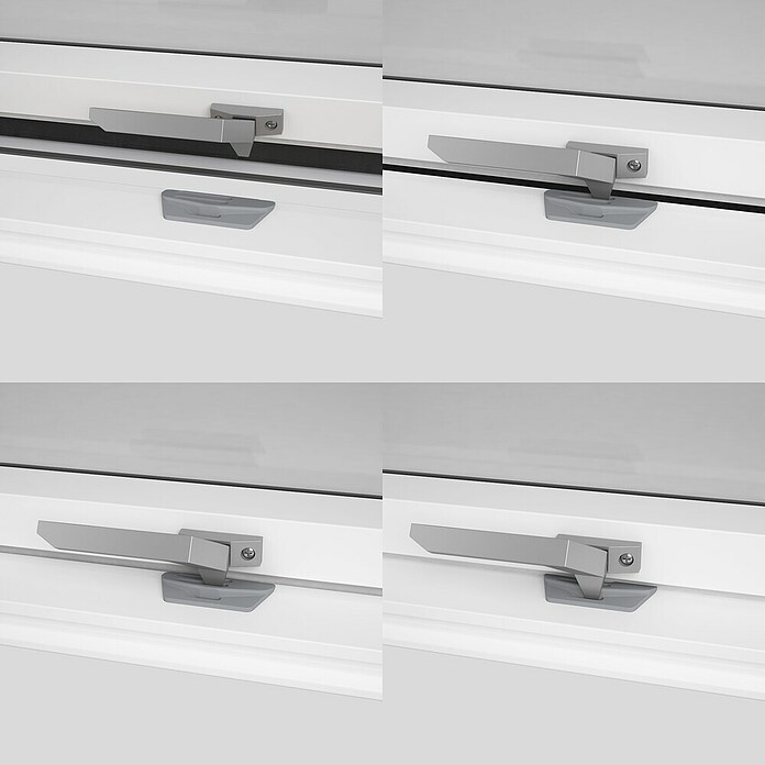 Solid Elements Ventana de techo de PVC Solidthermo (55 x 78 cm) | BAUHAUS
