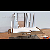 Pack puerta acristalada reversible (82,5 x 203 cm, Izquierda/Derecha, Blanco) | BAUHAUS
