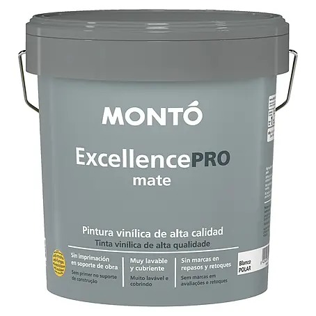 Montó  Pintura para paredes y techos Excellence PRO