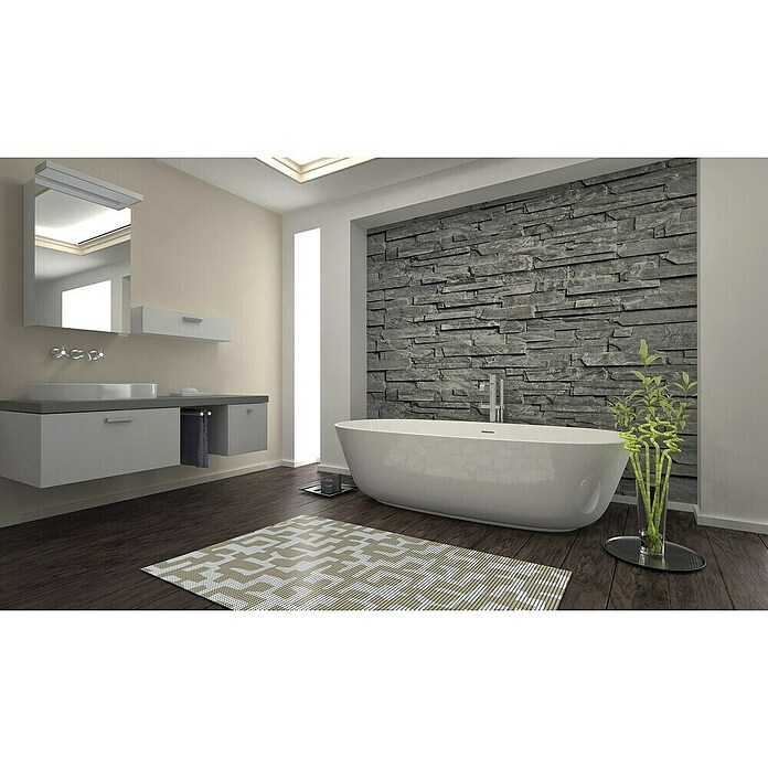 Bodenmatte Comfort (200 x 65 cm, Beige,Weiß, PVC, Ellada) | BAUHAUS