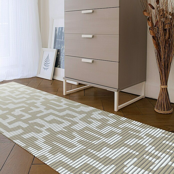 Bodenmatte Comfort (200 x 65 cm, Beige,Weiß, PVC, Ellada) | BAUHAUS