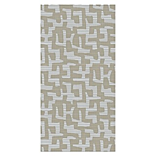 Bodenmatte Comfort (200 x 65 cm, Beige,Weiß, PVC, Ellada)