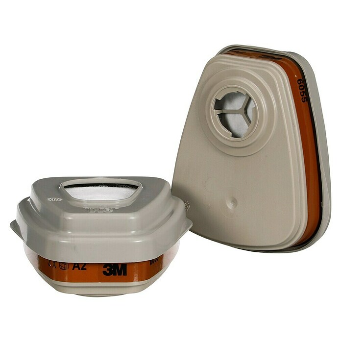 3M Filtro de repuesto (Clase de filtro: A2P2, 2 uds.)