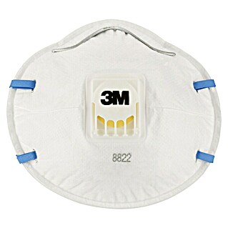 3M Mascarilla de protección respiratoria 8822C3 (Clase de filtro: FFP2 NR D, 3 ud.)