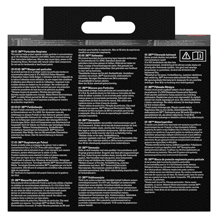 3M Mascarilla de protección respiratoria 8710 - Clase de filtro: FFP1 NR D, 3 ud. - Mascarilla 3M: Protección de partículas fiable, diseñada para comodidad y seguridad en el lugar de trabajo.