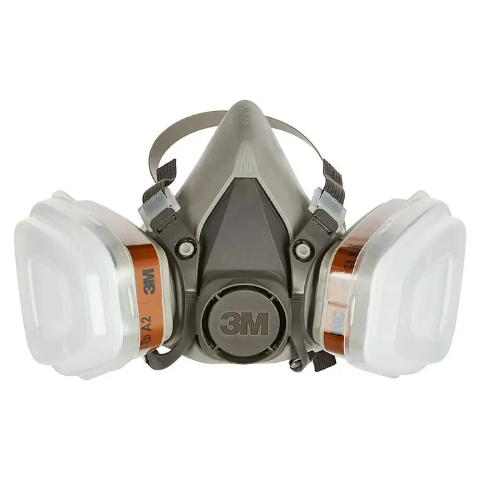 3M Set de pintor - Específico para: pintores - Máscara respiratoria 3M con filtros para protección contra partículas y gases nocivos en el lugar de trabajo.