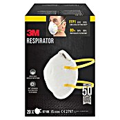 Mascarilla de protección respiratoria 8710E (FFP1 NR D, 20 ud.) | BAUHAUS