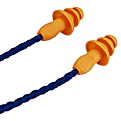 3M Tapones para los oídos con cordón (Apto para: Protección auditiva, Azul/Naranja)