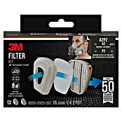 3M Filtro de repuesto (Clase de filtro: A2P2, 2 uds.)