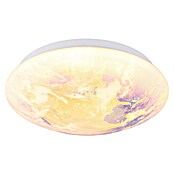 Globo Okrugla stropna LED svjetiljka  (24 W, Ø x V: 350 x 100 mm, Bijela, Prozirno bijela, Topla bijela) | BAUHAUS