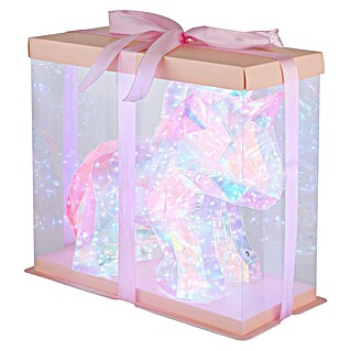 Globo Ukrasna LED svjetiljka Brondar (0,03 W, D x Š x V: 30 x 14 x 26 cm, Jednorog, Prozirno)