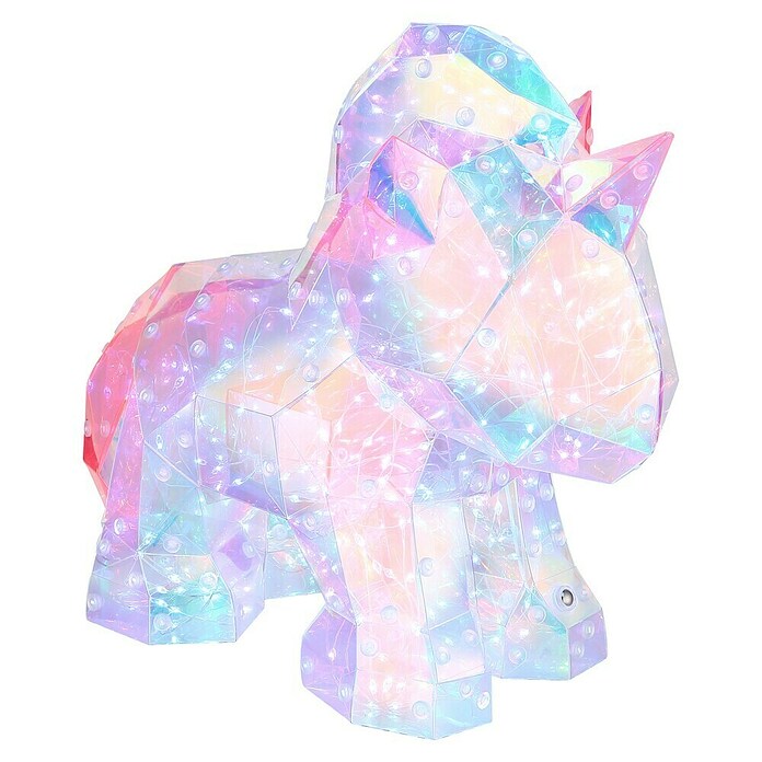Globo LED okrasna svetilka Brondar  (0,03 W, Do x Š x V: 30 x 14 x 26 cm, Samorog, Prozorna) | 3017 - Tischleuchte | CACJ - Tischleuchte | CAC - Indoorleuchten | CA - Beleuchtung | C - Elektro | BAUHAUS