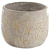 Maceta para planta Colibrí (Dimensiones externas (Ø x Al): 14,5 x 18,5 cm, Hormigón, Gris) | BAUHAUS
