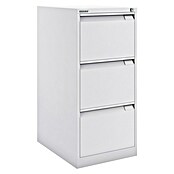 Bisley Premium Archivador BS (L x An x Al: 62 x 47 x 101 cm, Número de cajones: 3 ud., Blanco, Completamente montado) | BAUHAUS