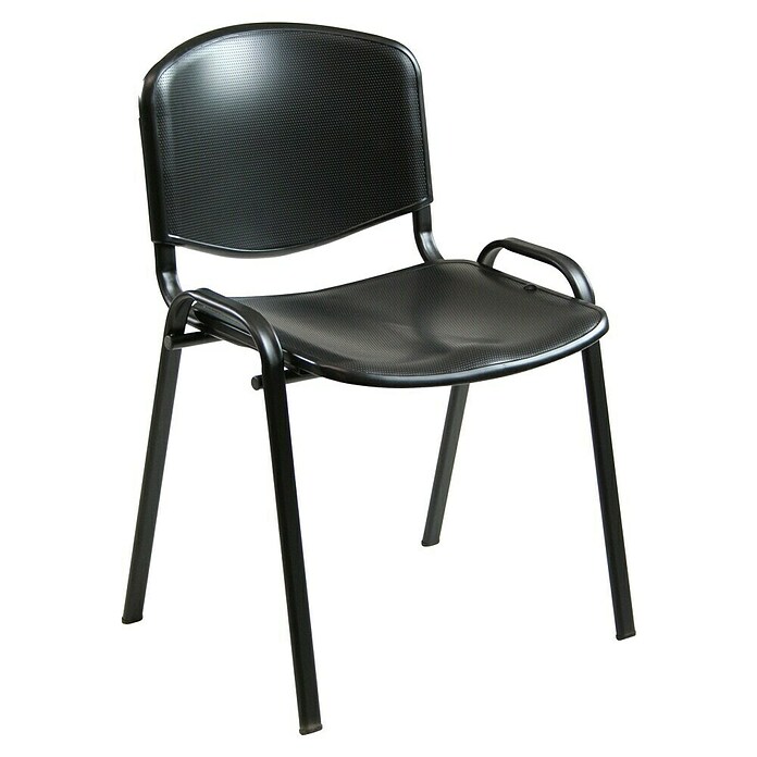 Unisit Silla Dado (Negro, Plástico, 4 ud.) | BAUHAUS