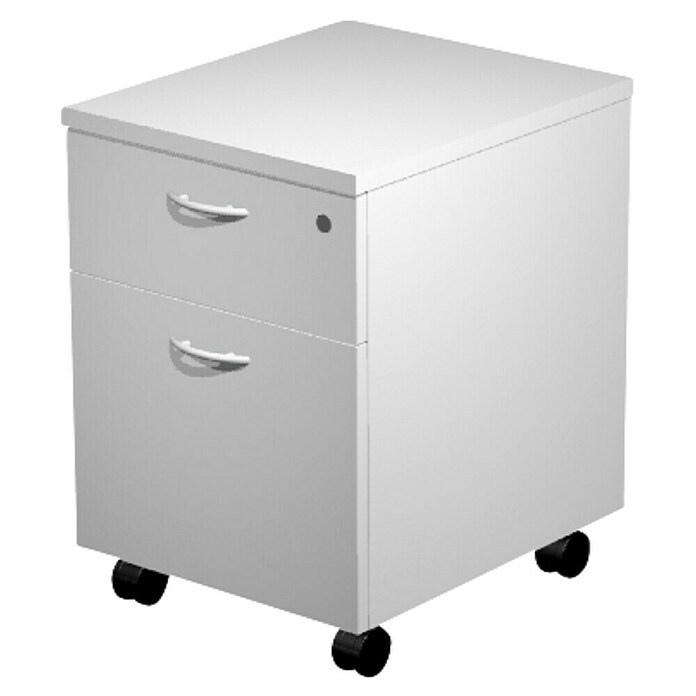 ArtExport Presto Cajonera con ruedas Venere (L x An x Al: 52 x 43 x 59,5 cm, Gris, Número de cajones: 2 ud.) | BAUHAUS