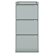 Bisley Premium Archivador BS (L x An x Al: 62 x 47 x 101 cm, Número de cajones: 3 ud., Gris, Completamente montado) | BAUHAUS
