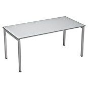 ArtExport Mesa de escritorio Venere (L x An x Al: 80 x 160 x 74 cm, Gris, Patas metálicas grises) | BAUHAUS