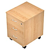 ArtExport Presto Cajonera con ruedas Venere (L x An x Al: 52 x 43 x 59,5 cm, Haya, Número de cajones: 3 ud.) | BAUHAUS