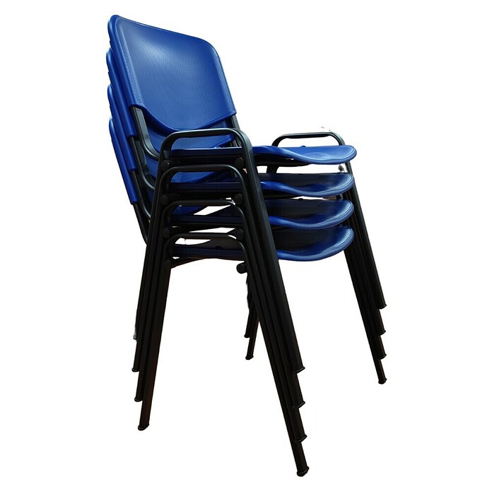 Unisit Silla Dado (Azul, Plástico, 4 ud.) | BAUHAUS