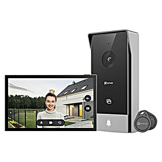 EZVIZ Videoportero en color Smart HP5 (Rango de visión nocturna: 6 m, Negro)