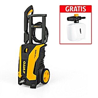 Vito Hidrolimpiadora de alta presión WR1 con boquilla espumante (1.300 W, Capacidad de bombeo: 6,5 l/min)
